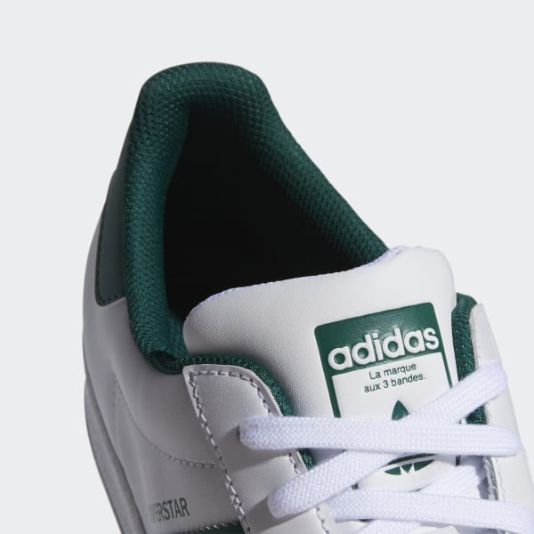 Adidas Superstar In White Green For Men – 4feetshoes