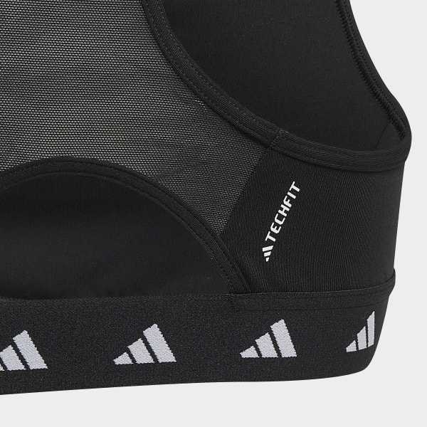 Zwart AEROREADY Techfit Sportbeha
