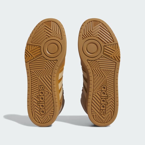 Gelb Hoops 3.0 Mid Lifestyle Basketball Classic Fur Lining Winterized Schuh