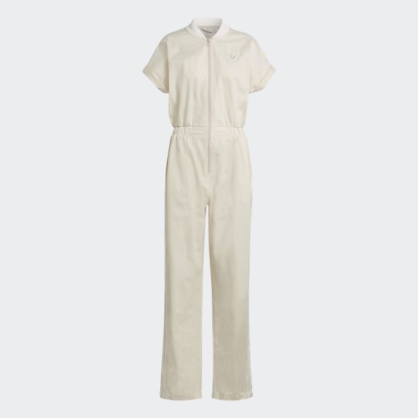 All white adidas hot sale jumpsuit