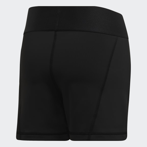 Black Alphaskin Volleyball Shorts
