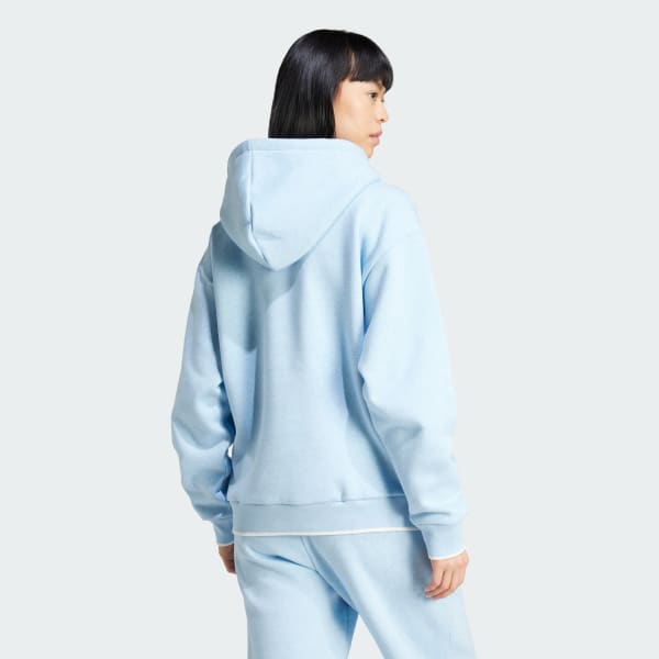 Blu Hoodie Graphic Loose