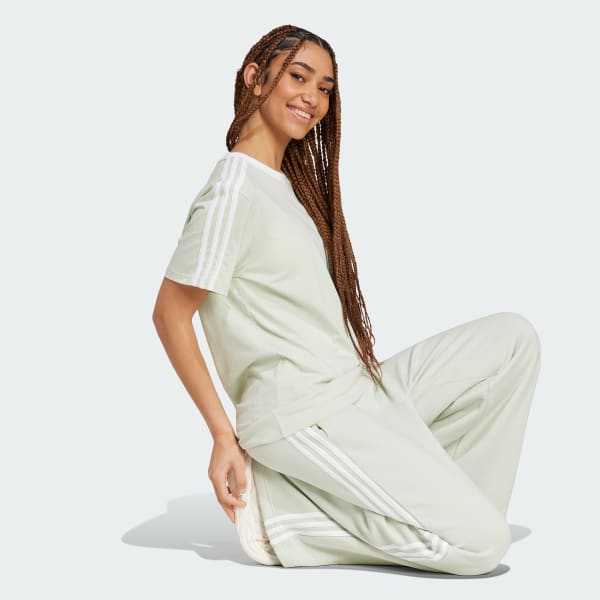 Green Essentials 3-Stripes Tee