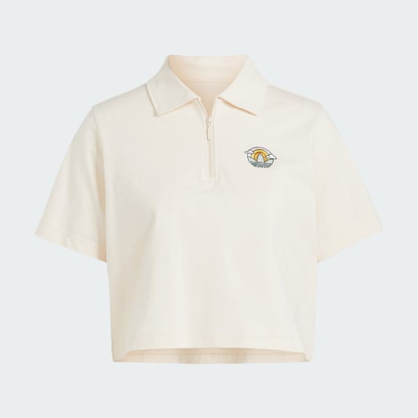Beige CROPPED POLO