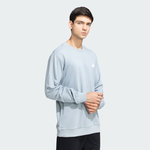 Grey Crewneck Logo Sweatshirt