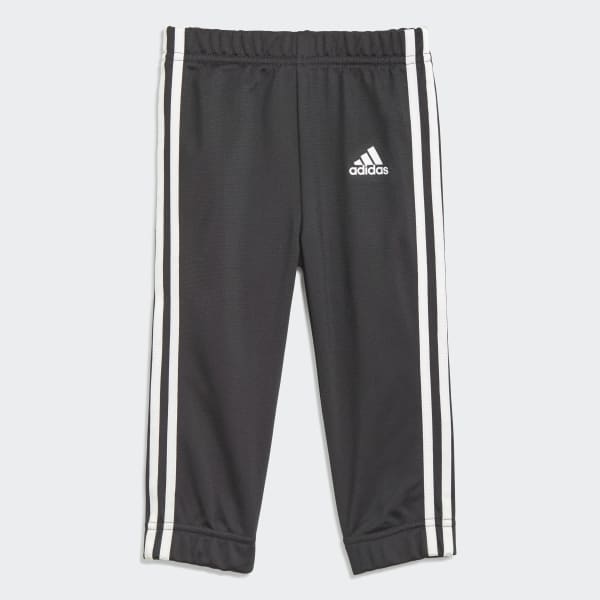 cierna Tepláková súprava 3-Stripes Tricot