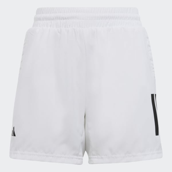 White Club Tennis 3-Stripes Shorts EUO67