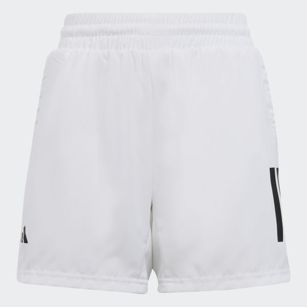 Blanco Shorts de Tenis Club 3 Rayas