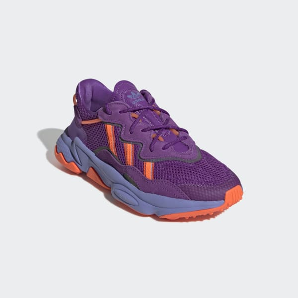 orange and purple adidas