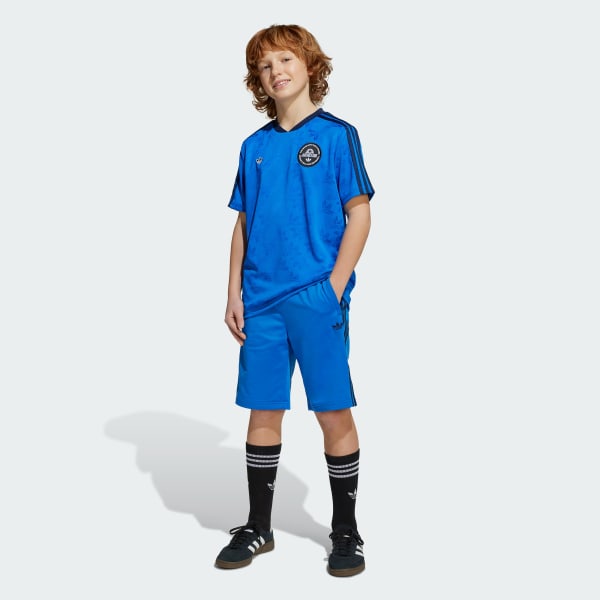 Bleu T-shirt Football Enfants