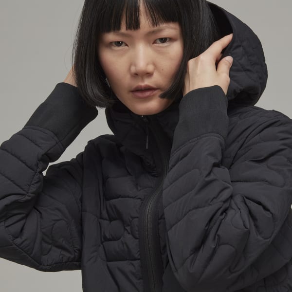 Czerń Y-3 Classic Liner Long Parka DVL36