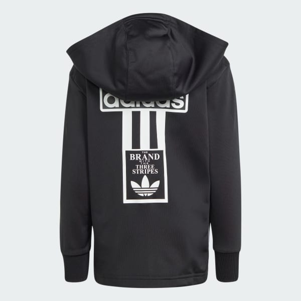 Negro Conjunto chaqueta y pantalón Adibreak