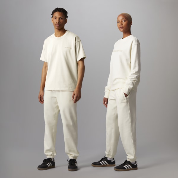 Branco Calças Pharrell Williams Basics (Unissexo) CB155