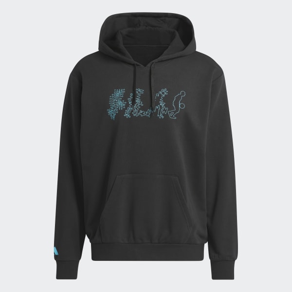 Preto Moletinho Capuz Metaverse Hoops