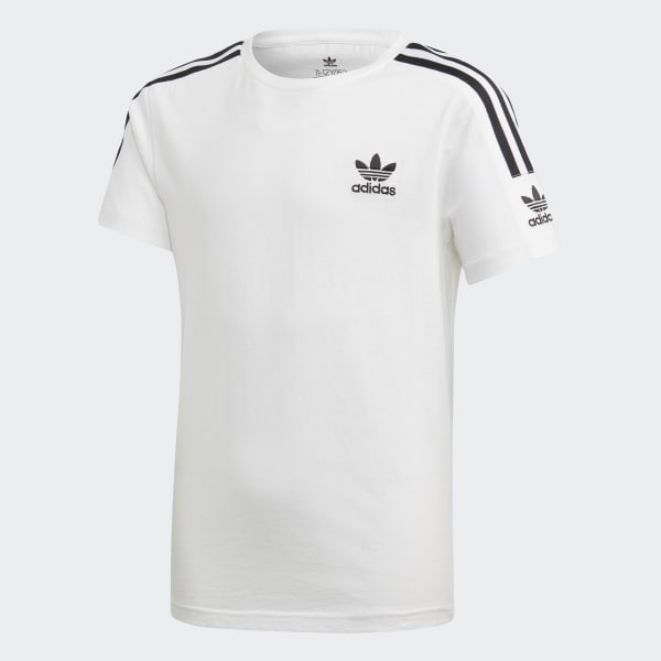 white adidas shirt