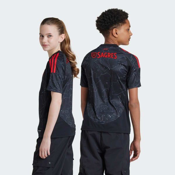 Noir Maillot Benfica 24/25 Extérieur