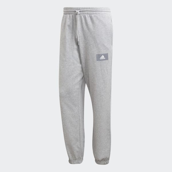 Grey Essentials FeelVivid Cotton French Terry Straight-Leg Sweat Pants ZK553