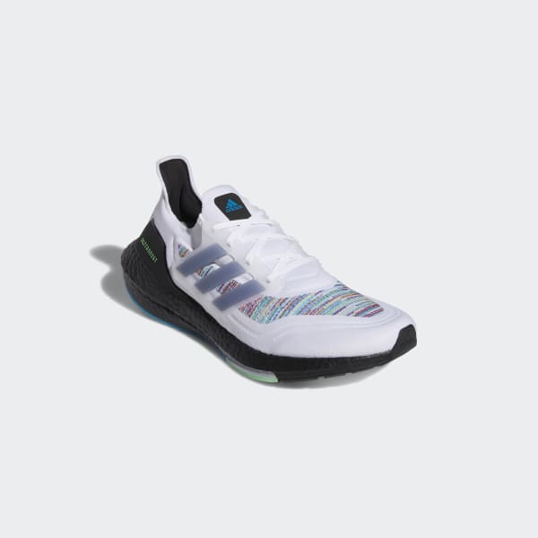 White adidas Ultraboost 21 Shoes | men running | adidas US