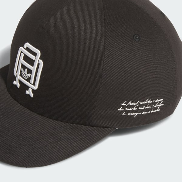 adidas Collegiate Crest 5-Panel Hat - Black | Free Shipping