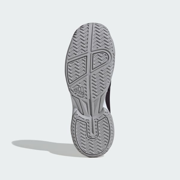 Schwarz Courtflash Tennisschuh