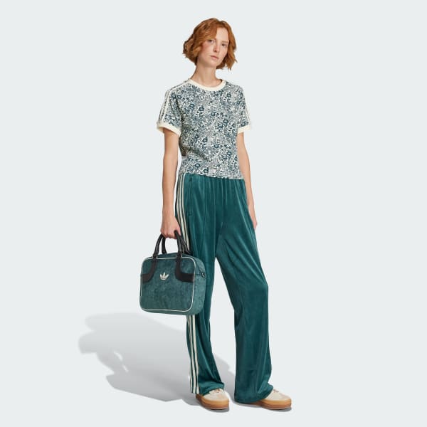 Λευκό adidas Originals X Liberty London AOP Cali Μπλουζάκι