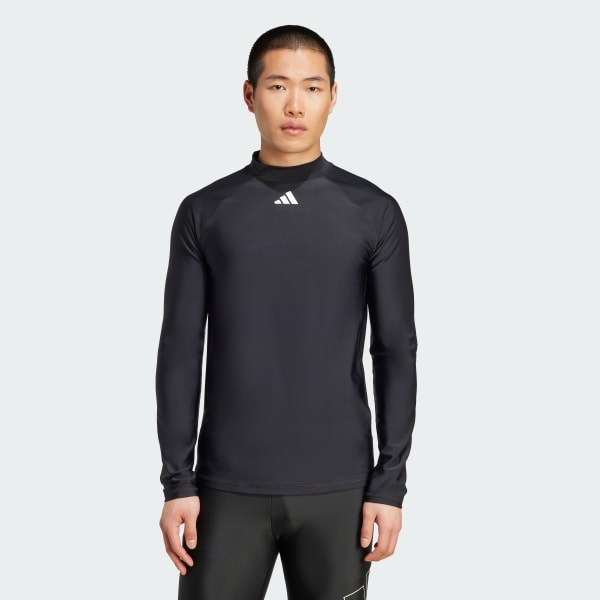 Zwart Rashguard met Lange Mouwen