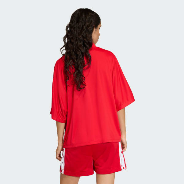Red BLOCKING T-SHIRT