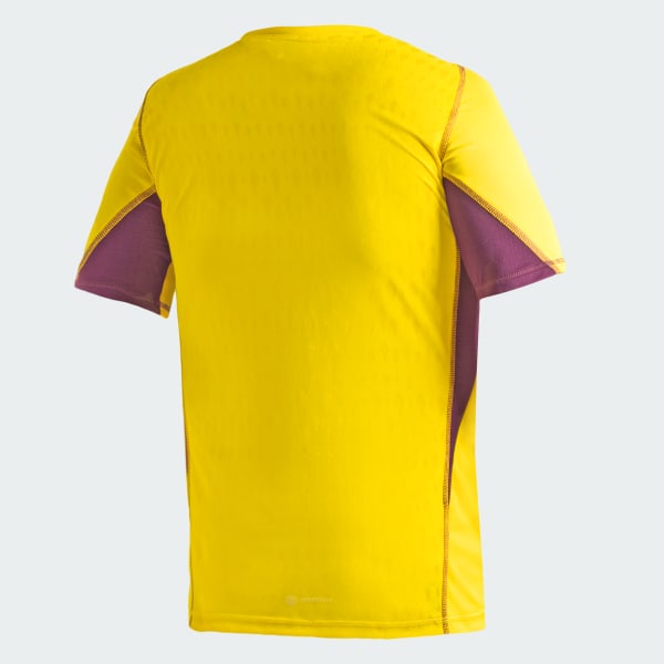 Amarillo Camiseta de Partido de Arquero 2023