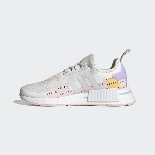 Adidas nmd branco com rosa sale
