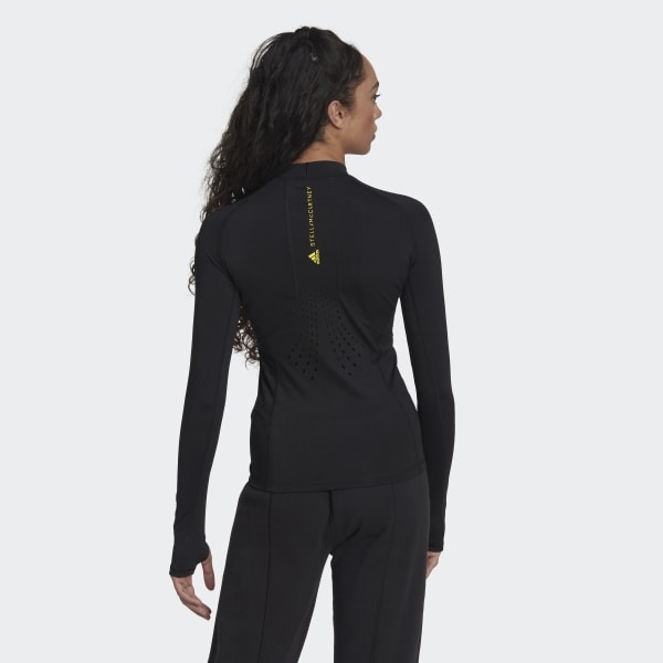 Black adidas by Stella McCartney TruePurpose Training Long-Sleeve Top DM077