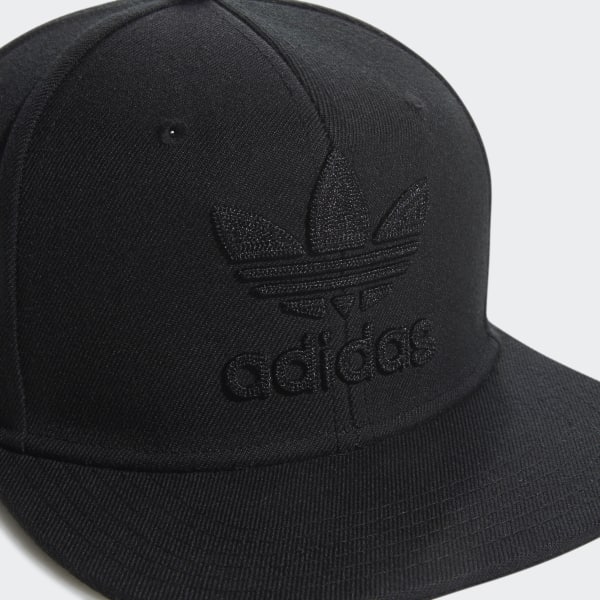 adidas flat cap black