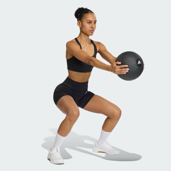 Preto Sutiã de Sustentação Intermédia para Treino Optime