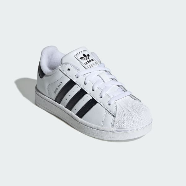 Blanco Tenis Superstar II Niños
