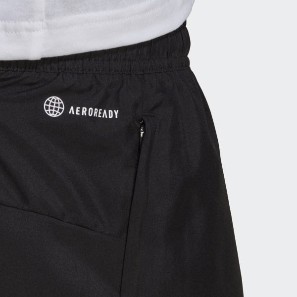 Schwarz Designed to Move Logo Shorts WO483