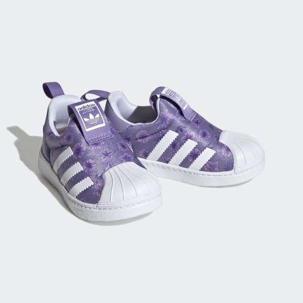 Adidas superstar floral purple discount