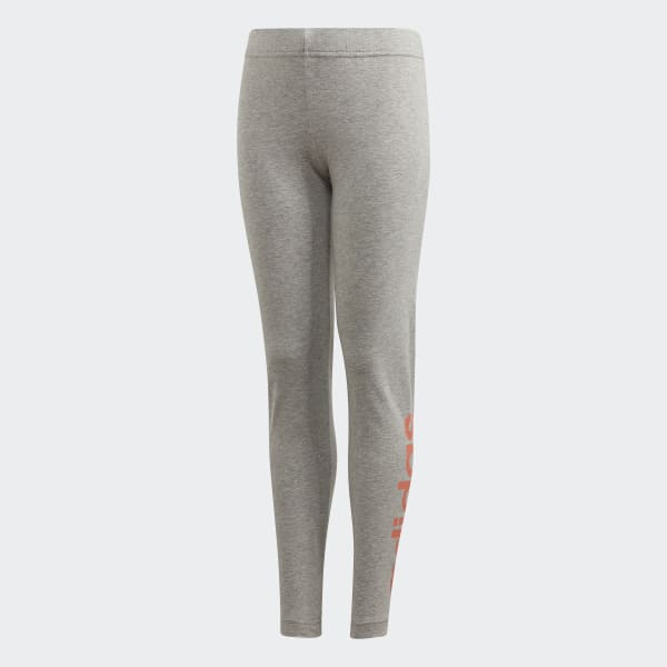 Adidas linear leggings grey clearance