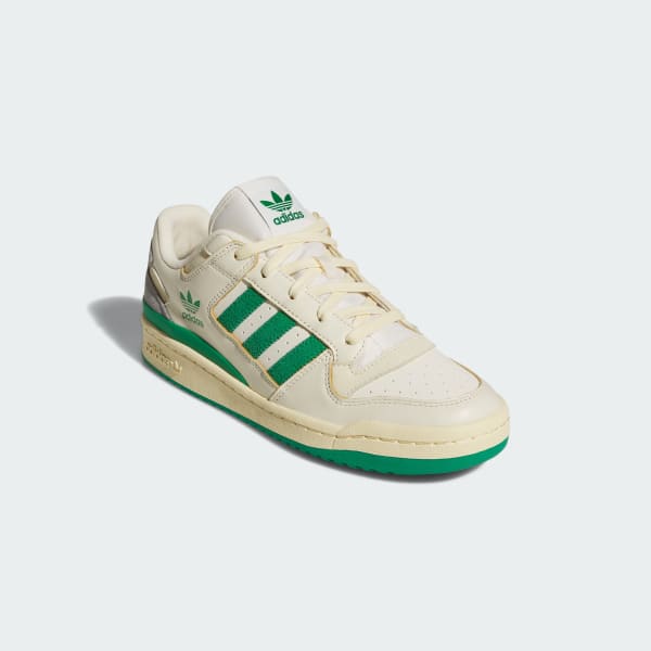 White Forum Low CL Shoes