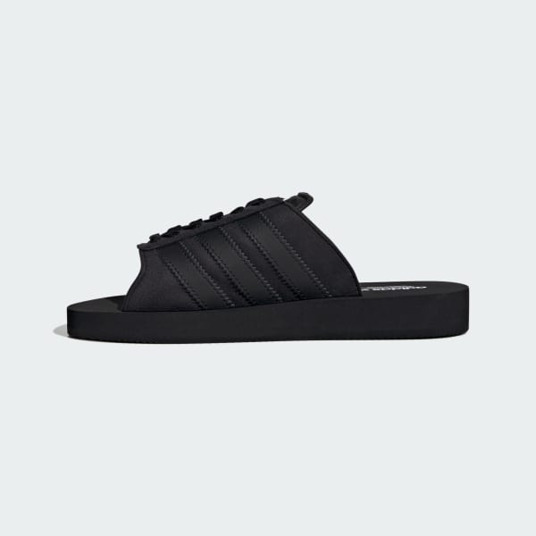 adidas Gazelle Beach Slides - Black | adidas Singapore