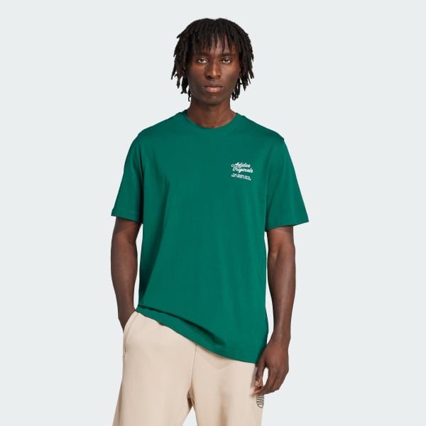 Green Diner Text Graphic Loose Tee