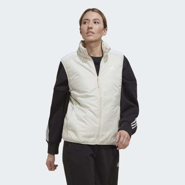 Beige Essentials Insulated Weste AV289