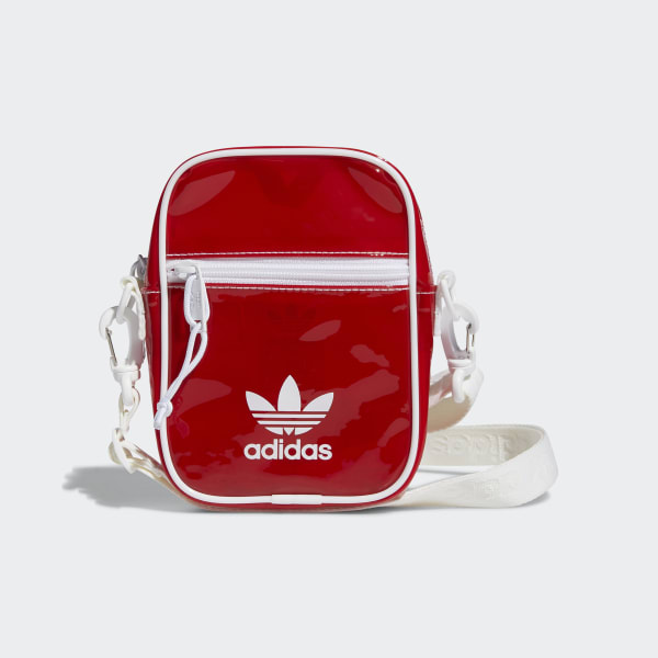 red adidas crossbody bag