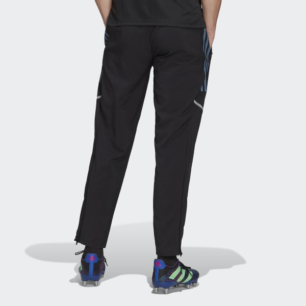 Zwart All Blacks Primeblue Rugby Presentation Broek IXR14
