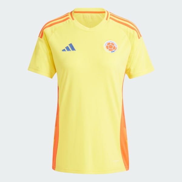 GTA Sports Colombia Soccer Tshirt Womens Small Yellow Fan Apparel Fútbol  Sports