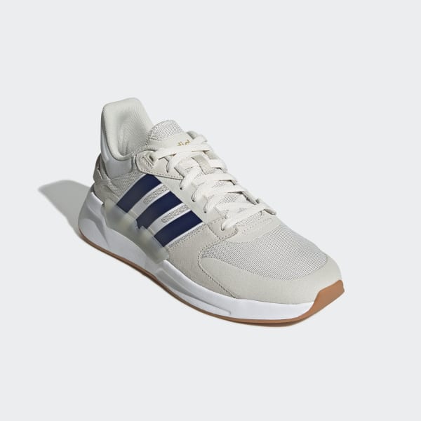 white adidas running shoe