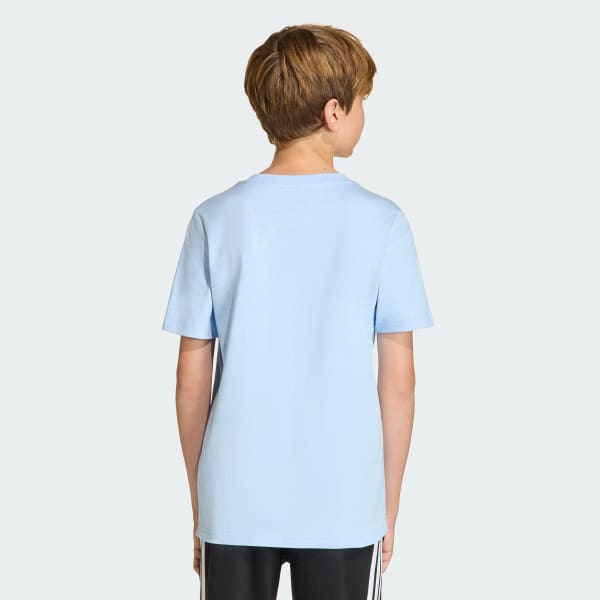 Blue FOOTBALL GRAPHIC T-SHIRT JUNIOR