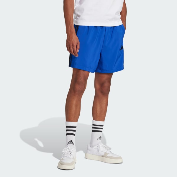 Blue Essential 3-Stripes Chelsea Shorts