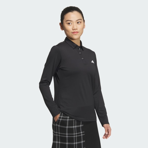 Black 긴팔 폴로 셔츠