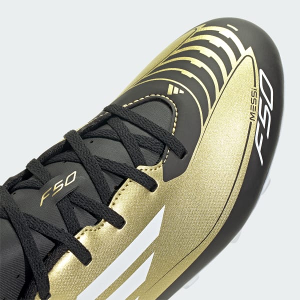 adidas F50 Club Messi Flexible-Ground Boots - Gold | adidas India