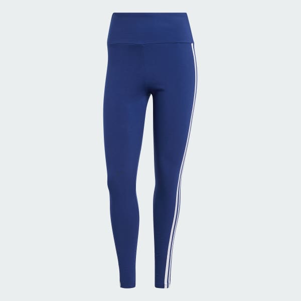 Girls blue adidas leggings on sale