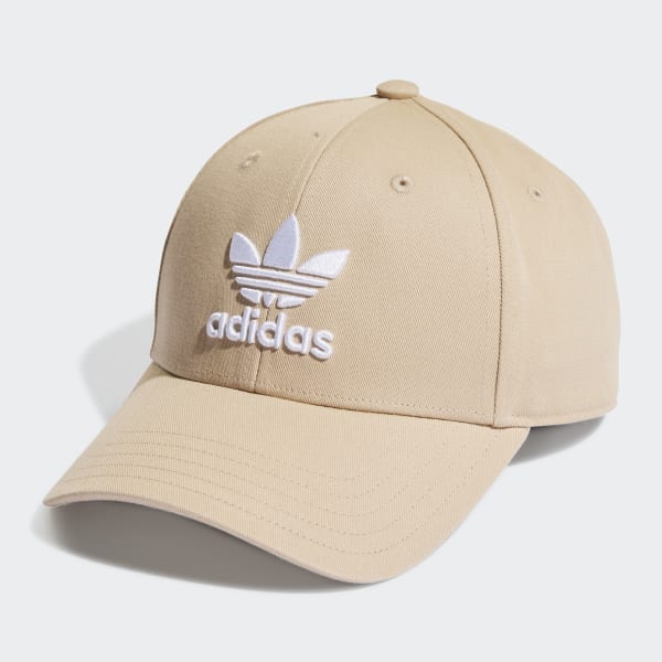 adidas Trefoil Baseball Cap - Beige | Free Shipping with adiClub